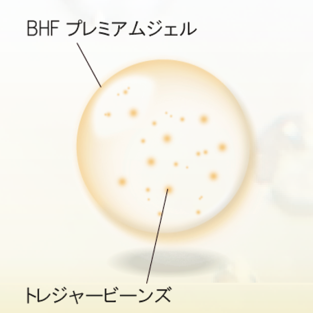 BHFプレミアムジェルとトレージャービーンズ