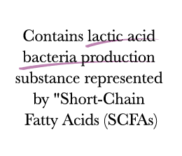 Contains lactic acid bacteria production substance represented by 
