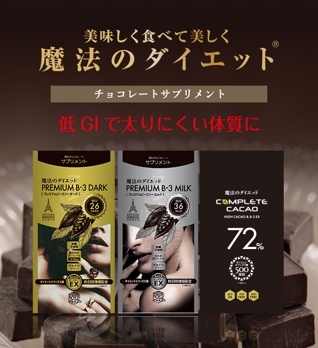 魔法のダイエット】ダイエットチョコレート｜株式会社ウィズ・アス